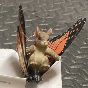 Vintage- RARE"- Charming Tails- Signed, Frtiz & Floyd-"Maxine's Butterfly Ride".